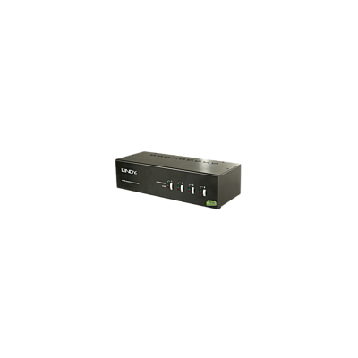 Switch KVM Pro 4 ports DVI Dual-Link & Dual Head Audio USB 2.0