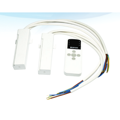 Kit Télécommande RF Multicanaux - GP Screen - Avec 2 récepteurs externes - Pour ascenseur ou écran de projection Kit Télécommande RF Multicanaux - GP Screen - Avec 2 récepteurs externes - Pour ascenseur ou écran de projection