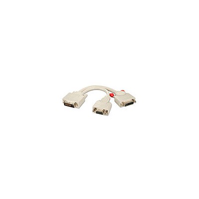 Câble splitter DVI-I (M) -  DVI-D (F) + VGA (F)
