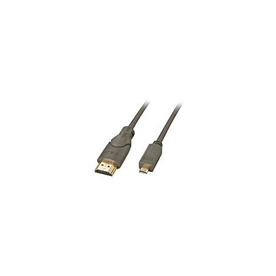 Câble HDMI® 2m, compatible HDMI 2.0 Ultra HD, type A/D (Micro)