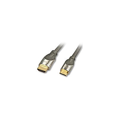 Câble HDMI  Mini-HDMI CROMO®, HDMI 2.0 Ultra HD, avec Ethernet, type A/C, 0.5m