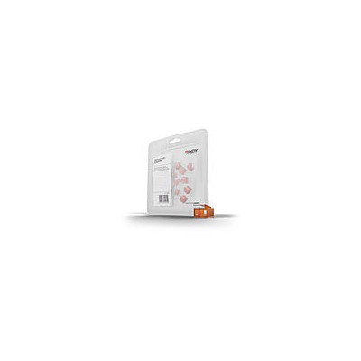 Bloqueurs de port RJ-45 (sans clé) - Pack de 20, Orange