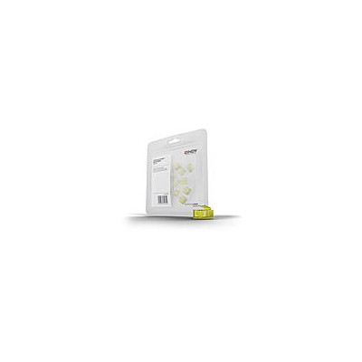 Bloqueurs de port RJ-45 (sans clé) - Pack de 20, Jaune