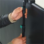 Ecran de Projection Portable - Optoma - Pull-UP - Panoview DP-9092MWL - Format 16/9 - 203x114.5cm