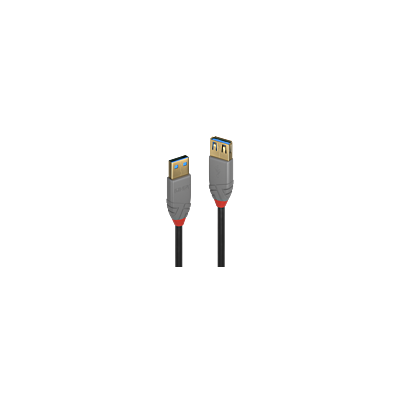 Rallonge USB 3.2 type A, 5Gbit/s, Anthra Line, 1m
