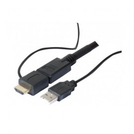 Cordon HDMI Amplifié - GP Screen - 10 mètres - Haute Vitesse - Ethernet - Chipset